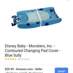 monsters inc changing pad cover